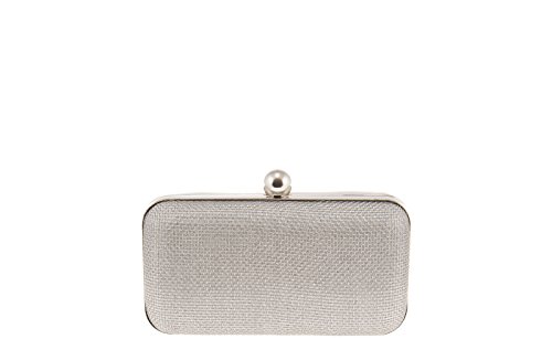Comprar Parfois - Mujer - Bolso De Fiesta Fame - Plateado - M al mejor precio