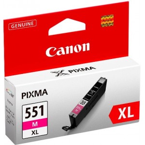Comprar Cartucho ORIGINAL CANON CLI 551XL MAGENTA para impresoras PIXMA iP7250 / MG5450 / MG6350Cartucho ORIGINAL CANON CLI 551XL MAGENTA para impresoras PIXMA iP7250 / MG5450 / MG6350 al mejor precio