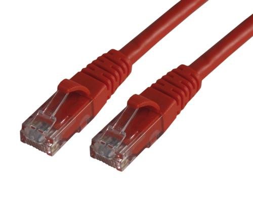 Comprar MCL RJ45 CAT6 A U/UTP 0.5m - Cable de red (Cat6a) Rojo al mejor precio