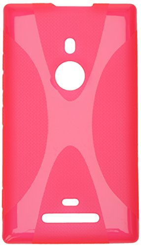 Comprar Muzzano F11175 - Funda para Nokia Lumia 925 + 3 protecciónes de pantalla, color rosa al mejor precio