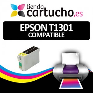 CARTUCHO COMPATIBLE EPSON T1301 NEGROCARTUCHO COMPATIBLE EPSON T1301 NEGRO