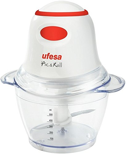 Comprar Ufesa PD5325 - Licuadora (plástico, acero inoxidable, 400 W, 2.5A), rojo-blanco transparente al mejor precio