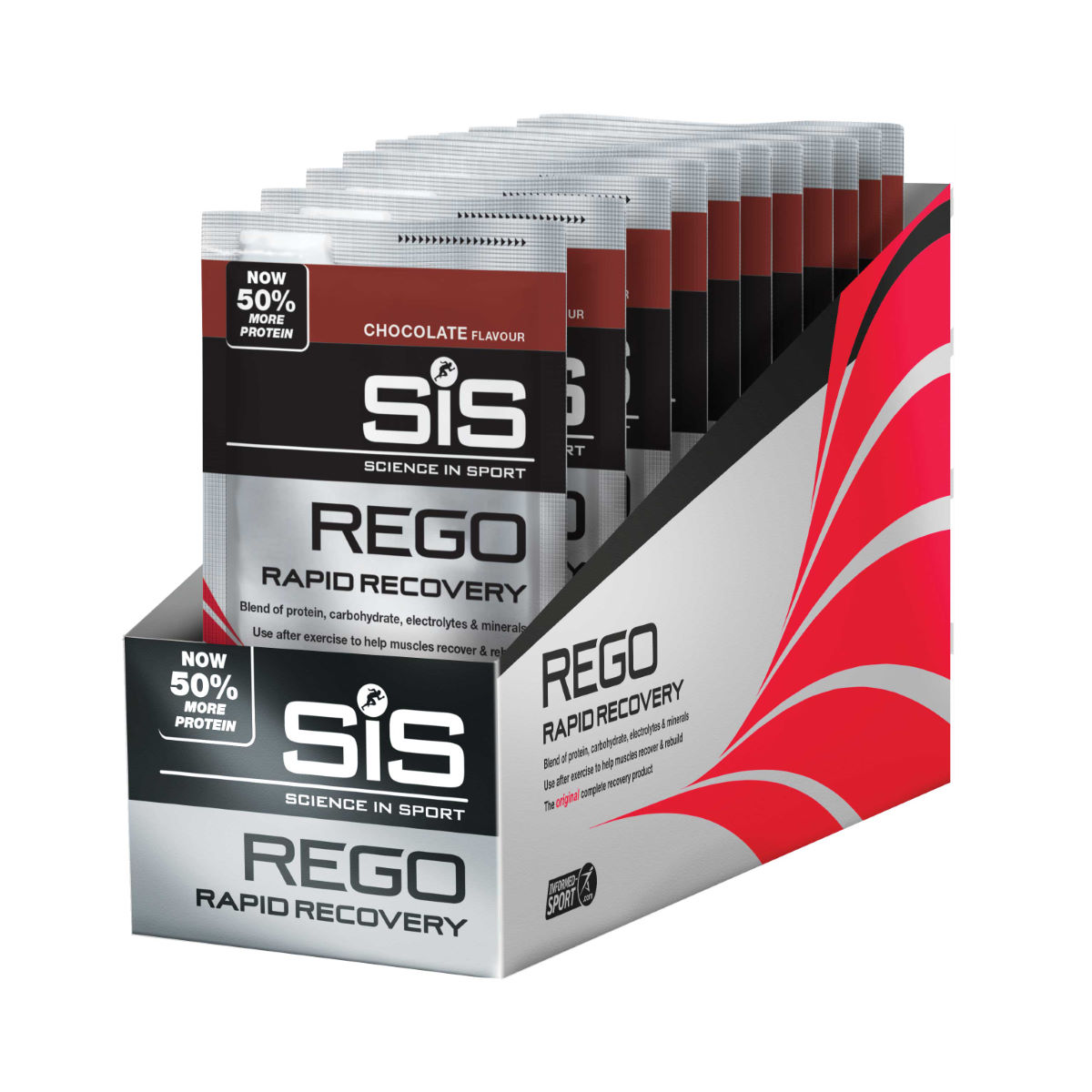 Comprar sobres Science in Sport SiS REGO Rapid Recovery (18 x 50 g) - Bebidas energéticas al mejor precio