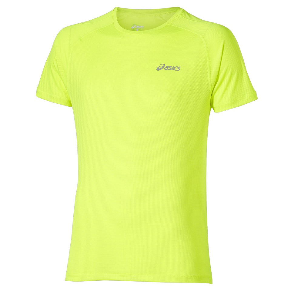 Comprar Asics Men's Short Sleeve Running T-Shirt - Safety Yellow - XL al mejor precio