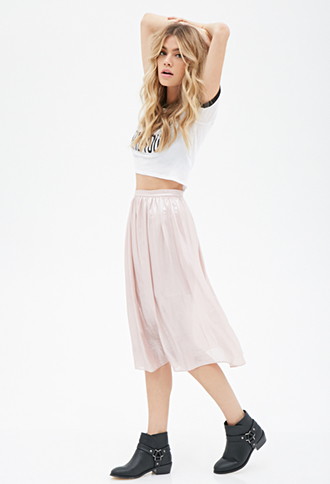 Comprar Falda Plisada Metalizada al mejor precio