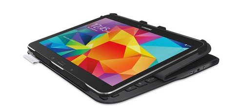 Comprar Logitech 920-006393 teclado para móvil - teclados para móviles (Inalámbrico, Bluetooth, Samsung, Samsung Galaxy Tab 4 10.1, QWERTY, Español) al mejor precio