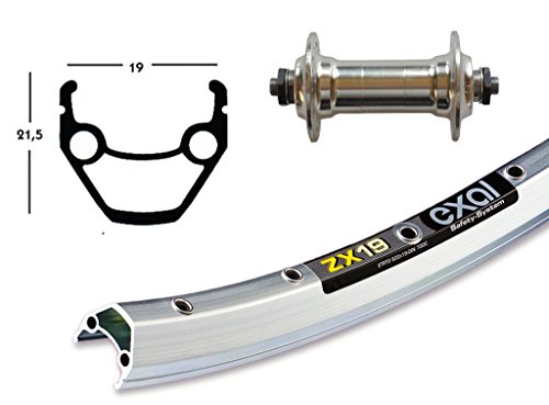 Comprar RD 28x1.75,QR c.cor. d cubo,36ag. Exal ZX 19,plata,radios Niro al mejor precio