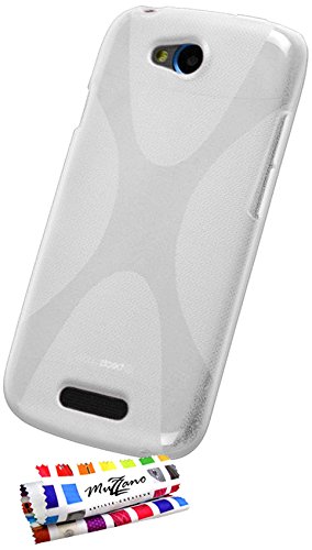 Comprar Muzzano F34X05-4662007 - Funda para HTC One S, color blanco al mejor precio
