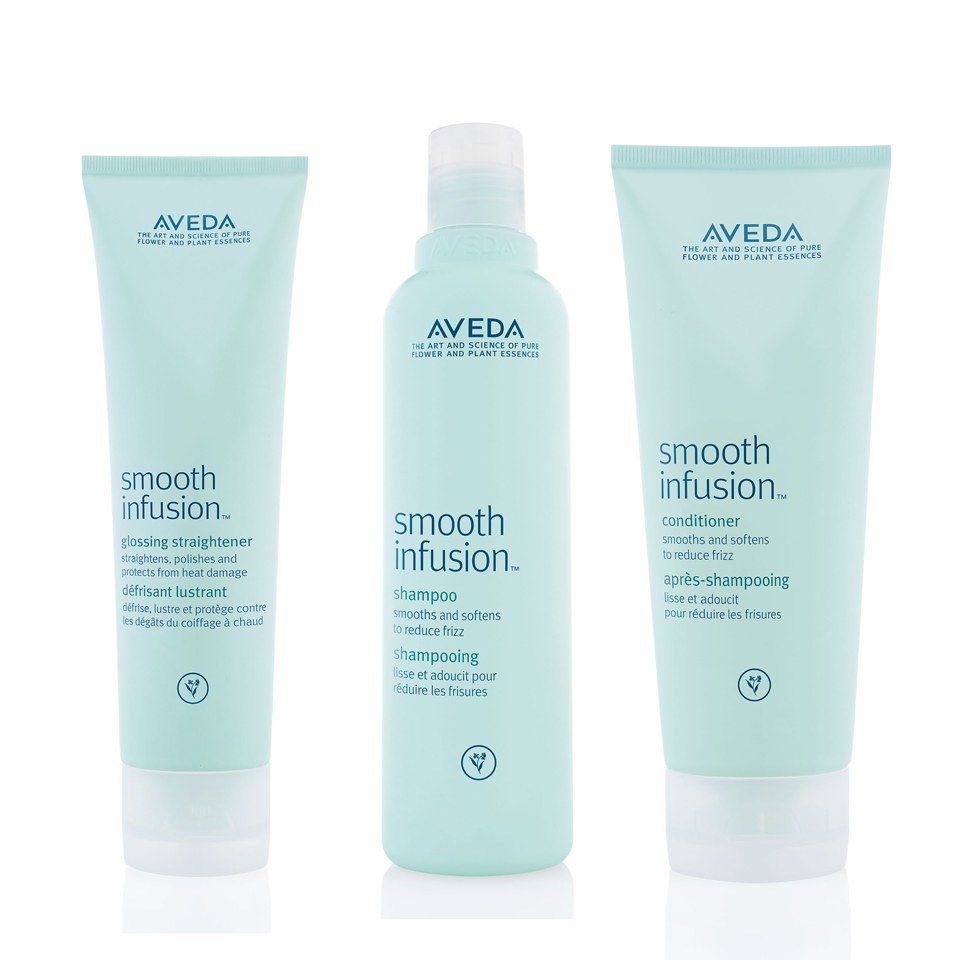 Comprar El trío Aveda Smooth Infusion - champú, acondicionador y el sérum alisante Aveda Smooth Infusion™ Naturally Straight al mejor precio