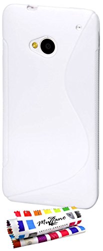 Comprar Muzzano Le S - Funda para HTC One / M7, color blanco al mejor precio