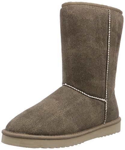 Comprar ESPRIT Uma Boot - Botas de material sintético para mujer, color beige, talla 42 al mejor precio