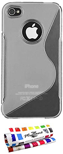 Comprar Muzzano F09S02-092163 - Funda para Apple iPhone 4, transparente al mejor precio