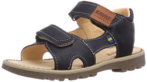 Comparar mejores precios Kavat Nyby - sandalias abiertas de cuero infantil, color azul, talla 31 con descuentos Comprar Kavat Nyby - sandalias abiertas de cuero infantil, color azul, talla 31 al mejor precio