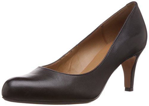Comprar Clarks Arista Abe - Zapatos de tacón cerrados para mujer, Black Leather, 42 al mejor precio
