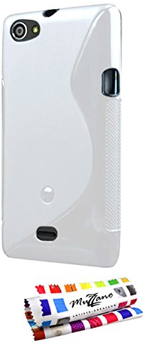 Comprar Muzzano F5790 - Funda para Sony ST23, color blanco al mejor precio