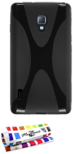 Comprar Muzzano F19483 - Funda para LG Optimus L7 II, color negro al mejor precio