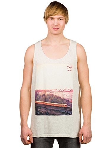 Comparar mejores precios Iriedaily Camiseta estampada para hombre - Marrón, G con descuentos Comprar Iriedaily Camiseta estampada para hombre - Marrón, G al mejor precio