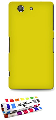 Comprar Muzzano F869395 - Funda para Sony Xperia Z3 Compact, color amarillo al mejor precio