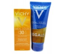 Comprar Vichy ideal soleil 50 emulsion toque seco 50 ml + ideal soleil after sun 100 ml al mejor precio