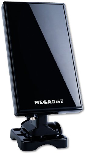 Comprar Megasat DVB-T 40 - Antena (FM, UHF, VHF, DVB-T, DVB-T2, 6V DC, 100 mA, Negro, 110 x 22 x 190 mm) al mejor precio