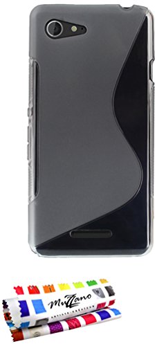 Comprar Muzzano F868719 - Funda para Sony Xperia E3, color gris al mejor precio