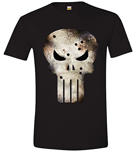 Comparar mejores precios Marvel Punisher Shot - Camiseta para hombre, color negro, talla S/S con descuentos Comprar Marvel Punisher Shot - Camiseta para hombre, color negro, talla S/S al mejor precio