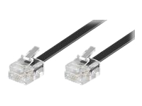 Comprar Wentronic RJ11 3m Negro - Cable Teléfono al mejor precio