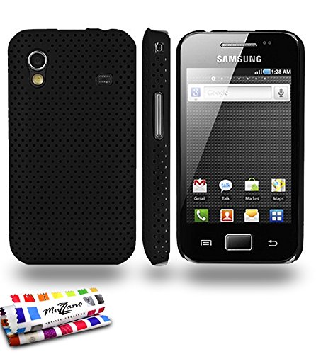 Comprar Muzzano Alveolia - Funda para Samsung Galaxy Ace, color negro al mejor precio