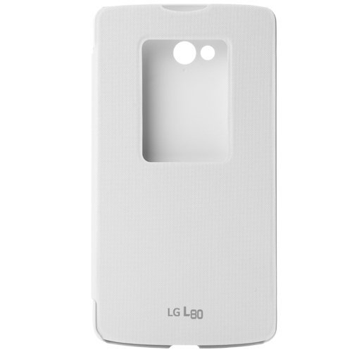 Comprar LG G030510W1 - Funda con tapa y venta para LG L80, blanco al mejor precio