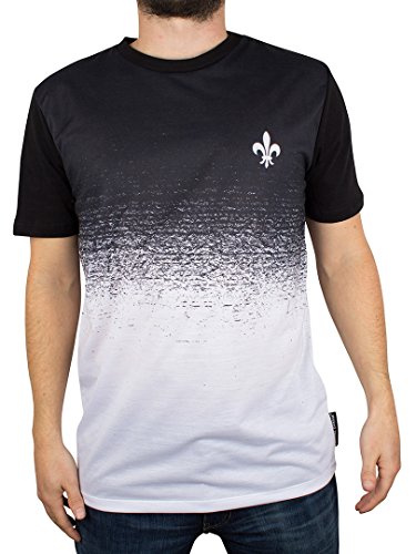Comprar Criminal Damage Hombre Distress Fade T-Shirt, Negro, Large al mejor precio