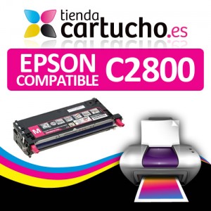 Comprar Toner MAGENTA EPSON C2800 compatible, sustituye al toner original EPSON C13S051163 Toner MAGENTA EPSON C2800 compatible, sustituye al toner original EPSON C13S051163 al mejor precio