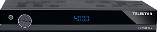 Comprar Telestar TD 1020 C-L - Reproductor/sintonizador (Cable, DVB-C, Digital, AVI, VOB, XVID, MP3, JPG) Negro (importado) al mejor precio