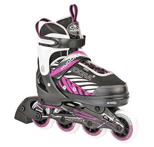 Comprar Hudora MIA - Patines en línea para niños negro negro / rosa Talla:large al mejor precio