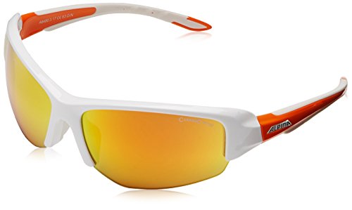 Comprar Alpina Callum 2.0 - Gafas de ciclismo , talla única , color blanco / naranja al mejor precio