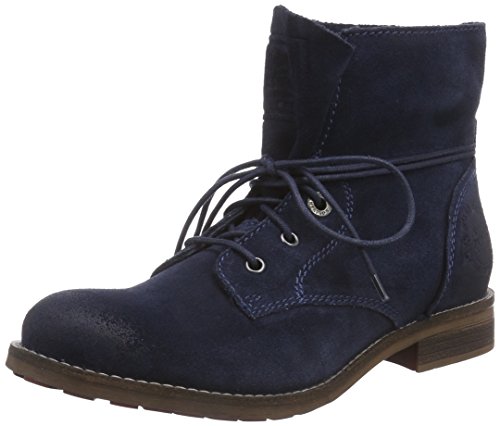 Comprar s.Oliver 25203 - botas chukka de cuero mujer, color azul, talla 41 al mejor precio