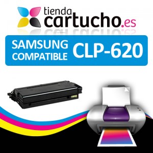 Comprar Toner CYAN SAMSUNG CLP620 compatible de alta capacidad, sustituye al toner original CLT-C5082LToner CYAN SAMSUNG CLP620 compatible de alta capacidad, sustituye al toner original CLT-C5082L al mejor precio