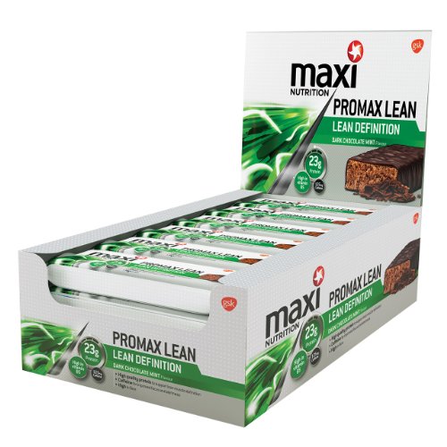 Comprar Maximuscle Promax Lean 60 g Choc Mint Weight Loss and Definition Bars - Box of 12 al mejor precio