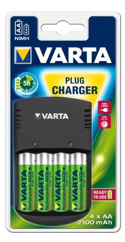 Comprar Varta Easy Energy - Minicargador de pilas con 4 pilas recargables AA al mejor precio