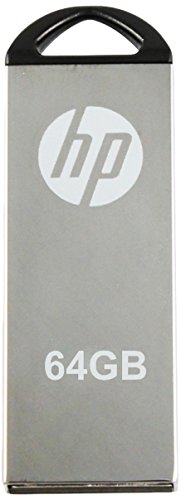 Comprar HP V220W FDU64GBHPV220W-EF - Memoria USB de 64 GB (USB 2.0, sin tapa), plateado al mejor precio