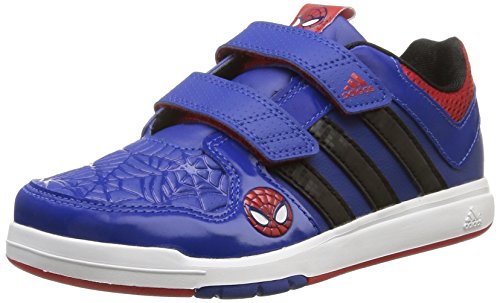 Comprar adidas LK Spider-Man CF C - Zapatillas para niño, color azul marino / rojo / negro, talla 34 al mejor precio