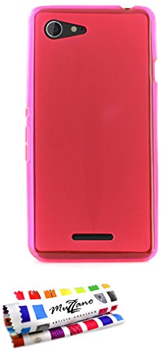 Comprar Muzzano F869153 - Funda para Sony Xperia E3, color rosa al mejor precio
