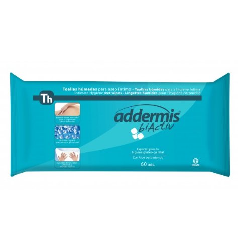 Comprar Addermis toallas humedas 60 un al mejor precio