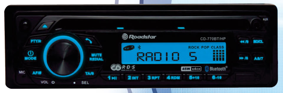 Comprar ROADSTAR CD-770BT/HP al mejor precio