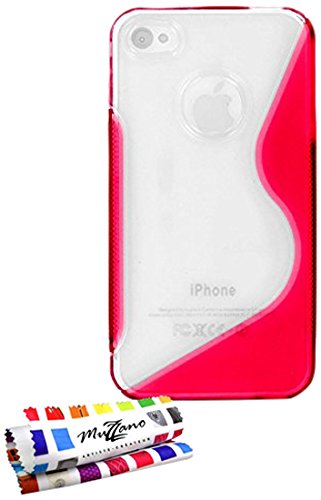 Comprar Muzzano F9H7-970NN8219 - Funda para Apple iPhone 4, color rosa al mejor precio