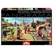 Comprar Educa Borrás - Puzzle 3000 Piezas - Mundo Global al mejor precio