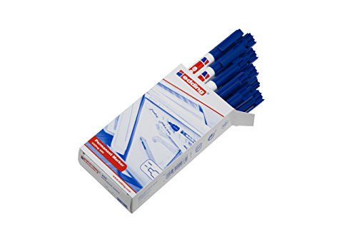 Comprar Edding 400 - Marcador permanente, 10 unidades, color azul al mejor precio
