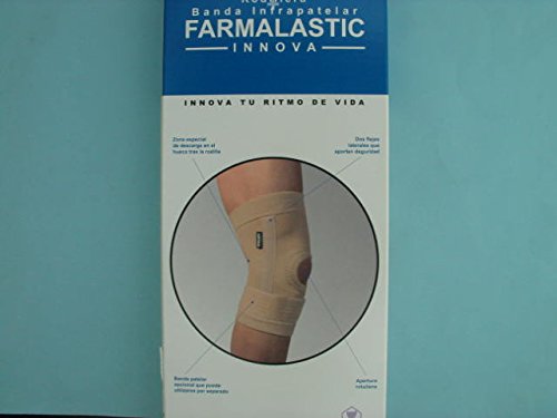 Comprar FARMALASTIC INNOVA RODILLERA ROTULAR BANDA INFRAPATELAR T G al mejor precio