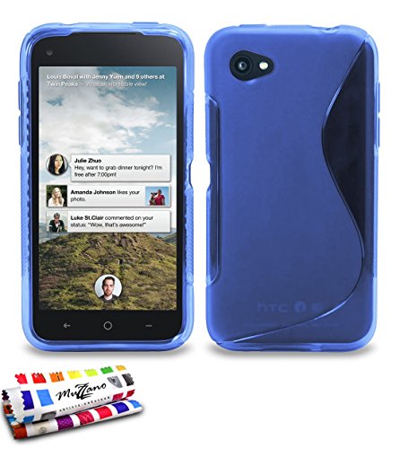 Comprar Muzzano F7120 - Funda para HTC First, color azul al mejor precio