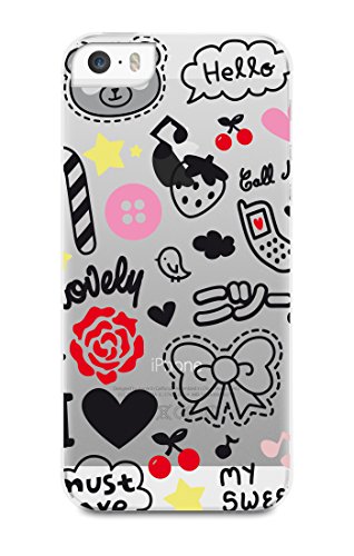 Comprar Muvit MUPRBKCIP5S2036 - Carcasa para iPhone 5s, diseño de muñecos al mejor precio