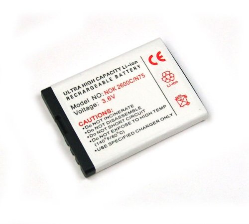 Comprar Bateria para Nokia BL-5BT N75, 2600 Classic, Litio Ion al mejor precio